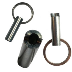 Klucz do Kłódek Kłódki Energetycznej Półksiężyc Stal Cynkowana Mały 1 szt.