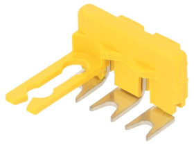 Mostek grzebieniowy SNK drogi 3 żółty Szerokość 8mm Ht 24,6mm 1SNK900653R0000 (SC-JB8-3)