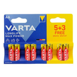 OUTLET 8 x baterie AA / LR6 Varta Max Power 4706 (Max Tech)
