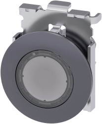 Przycisk, Ø 38mm, IP66, IP67, IP69K, kolor: Przezroczysty, Siemens, SIRIUS ACT 3SU10