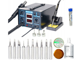 Stacja Lutownicza WEP 706 +groty topnik cyna ipa