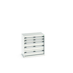 Szafa, kolor: Jasnoszary, materiał: , materiał: stal, 800mm x 525mm x 800mm, Bott