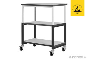 Wózek Classic ESD z 3 półkami