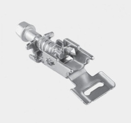 Nierdzewny zamek ślimakowy 9mm G304 (opak. 50szt.)