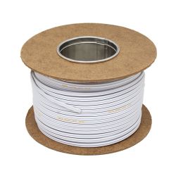 Przewód głośnikowy 2x0,75 SMYP biały / 4153