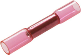 Butt connector with heat shrink insulation, 0.5-1.5 mm², AWG 22 to 16, red, 37.5 mm, 7931100302
