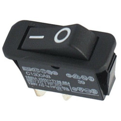Przełącznik C1300AB 16A/250V OFF-ON czarny C1500ABBB