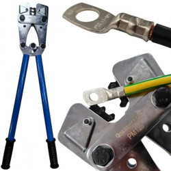 Praska mechaniczna do końcówek kablowych 10‑120 / np. do KCS, KLA / zaciskarka do kabli 10‑120mm2 / Praska 10‑16‑25‑35‑50-70-95