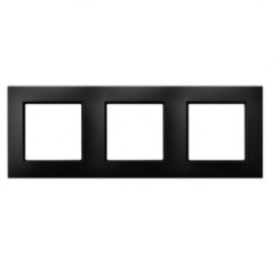 ARIA czarny R-3U/33 Ramka 3-krotna OSPEL