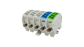 Blok Rozdzielczy - Odgałęźny Al/Cu Scb 25-5X (80150) Simblock Sza/Nie/Zie...