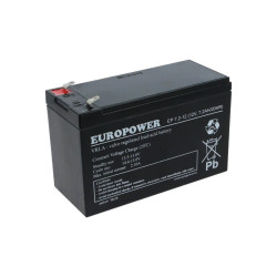 Akumulator 12V-7,2Ah T2 EP EUROPOWER JAPAN TECH. (konektor 6.3mm)