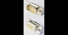 D-Sub 9-way plug straight pcb mount - RS Components