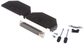 Złącze D-Sub 37-pinowe Żeński Proste