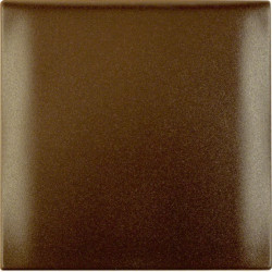 Integro Flow Ramka pojedyncza z pokrywą brązowy mat 918282501