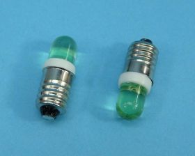 E-10 3V LED GREEN 525nm 30000mcd