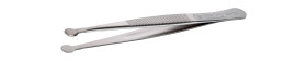 Pęseta dł. całkowita 115 mm ideal-tek antymagnetyczna Stal nierdzewna