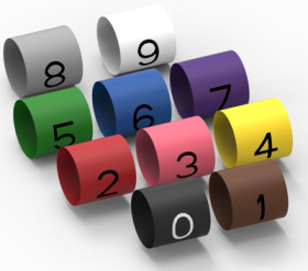 Heatshrink tubing, 3:1, (3/1 mm), PE, yellow, 5059070011