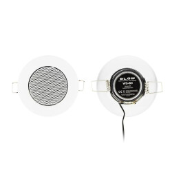 Głośnik sufitowy 50mm 8 ohm 5W biały WS-80