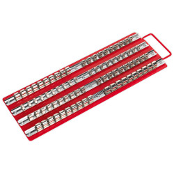 Sealey AK271 Socket Rail Tray 1/4in. 3/8in. and 1/2in.sq Drive