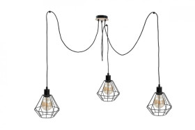 Lampa wisząca loftowa 3 xE27 ATWOOD