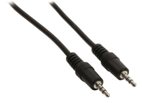 Przyłącze kablowe Jack 3,5mm stereo (wtyk-wtyk); długość 1m