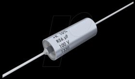 T110A105K035AT Tantalum, axial, 1.0µF, 35V, 125°C