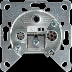 BS15-93001 3-hole satellite and broadband aerial spur box, clamp, 1 dB