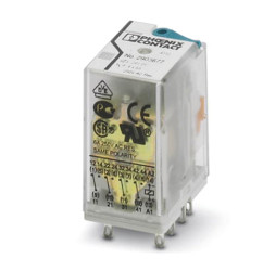 Przekaźnik mocy 220V dc 4PDT Phoenix Contact, Wciskane Wciskane