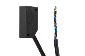 Czujnik indukcyjny 40x26x12 mm niezabudowany Sn: 4 mm 10-30VDC PNP NO kabel 2m IP67 IN2601A0