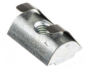 Część łącząca Nakrętka do rowków typu T Rozmiar rowka 6mm RS PRO Element mocowania i łączenia Rozmiar gwintu M4