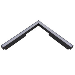 Oprawa szynowa kątowa liniowa 24W CRI90 Magneto (48V, ściemnianie 1-10V)