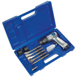 Sealey SA12/S Air Hammer with Chisels Medium Stroke