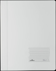 268002 Loose-leaf binder, A4, DURALUX®, translucent, white