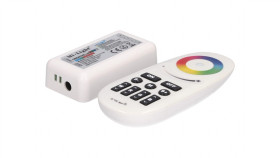 Sterownik Milight Rgbw 12-24V 6/10A + Pilot Rf Fut028 Kpl.