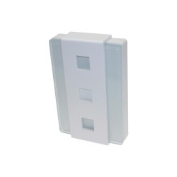 Gong 2-tonowy GLASSO GNS-248-BIA 230V ZAMEL