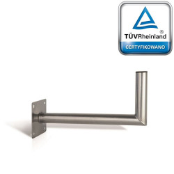 Uchwyt ant. ścienny USL-50/500-H fi50 dł:50cm wys.:24cm cynk ogniowy