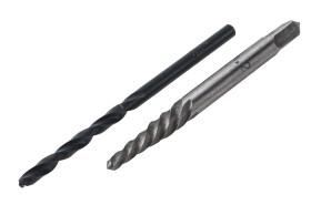 Wykrętarka do śrub, l. elementów: 2, w zestawie: Nr 2, 3.3 mm, Stal