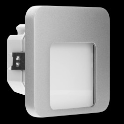 Dekoracyjna oprawa schodowa LED MOZA PT 230V alu biała ciepła 01-221-12