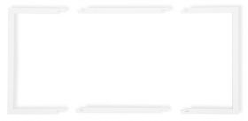 Ramka wypełniająca podwójna serii DECO