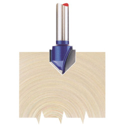 Draper 75336 TCT Router Bit 1/4&quot; Flush 12.7mm x 90&#xB0;