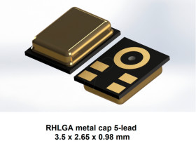 IMP23ABSU MEMS microphone, 64dB, 80 kHz, 1.52-3.6 V, RHLGA-5