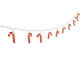 10 lampek LED Cukierki w laskach