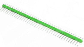Header 40 pins groen male
