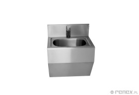 Podwieszana umywalka do stref czystych Reeco 550x500x400 mm