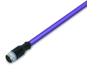 Przewód CAN Gniazdo proste M12 / wolny koniec 5m 756-1401/060-050