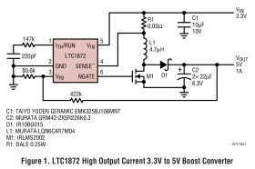 Constant Frequency Current Mode Step-Up DC/DC Controller in SOT-23