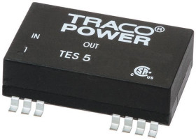 Przetwornica DC-DC, 5W, Uwe 9 → 18 V DC, Uwy 12V dc, Iwy 420mA, TRACOPOWER