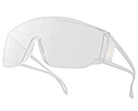 Okulary z poliwęglanu dla odwiedzających uv400 ar* kolor bezbarwny TETE PITO2IN