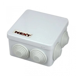 Puszka natynkowa hermetyczna IP55 85x85x50 biała NPH85 04131