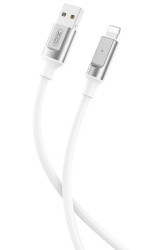 KABEL WTYK USB A - WTYK LIGHTNING (IPHONE) 1,0M 6A XO NB251 BIAŁY (IPH-10-NB251W)
